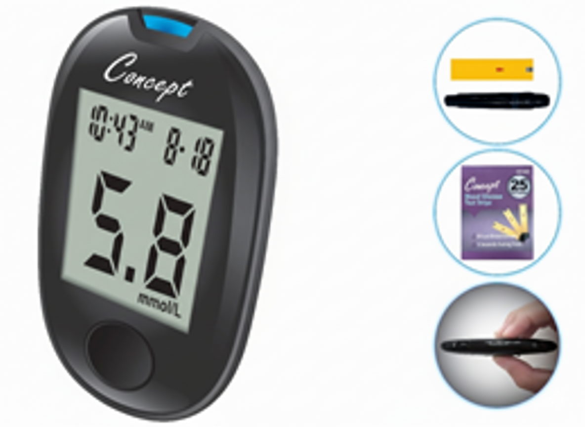 Concept Blood Glucose Monitoring System